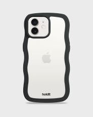 holdit holdit iPhone 12 / 12 Pro Skal Wavy Svart/Transpar