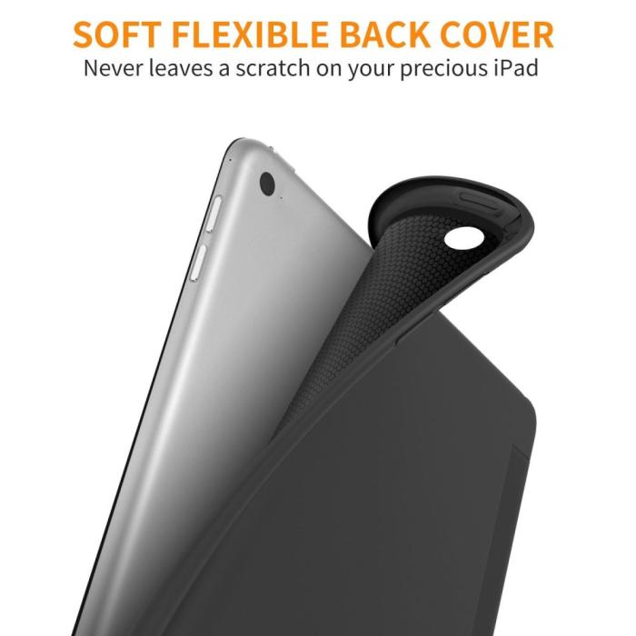 Bild 3, Tech-Protect Tech-Protect iPad 9.7 2017/2018 Fodral SmartCase Svart
