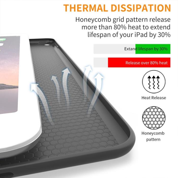 Bild 5, Tech-Protect Tech-Protect iPad 9.7 2017/2018 Fodral SmartCase Svart