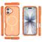  iPhone 17 Skal MagSafe Shockproof Hybrid Orange