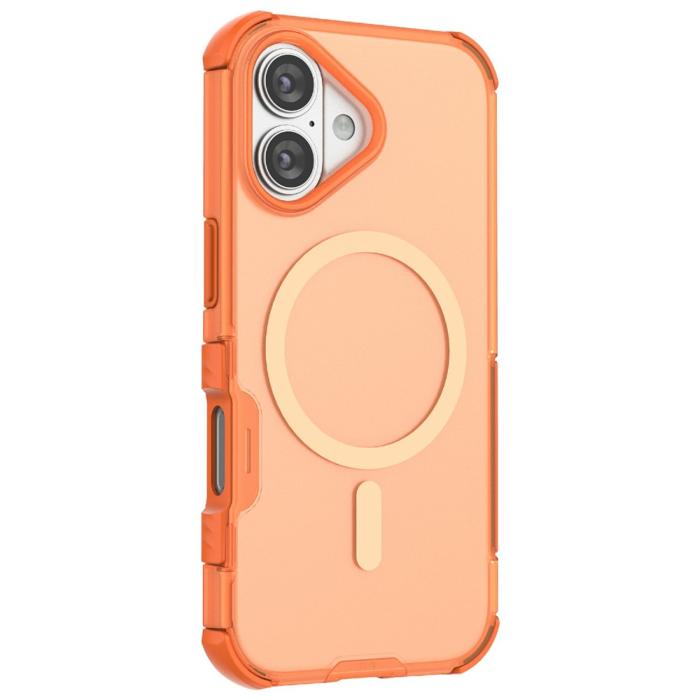 Bild 2,  iPhone 17 Skal MagSafe Shockproof Hybrid Orange