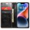 CASEME CASEME iPhone 15 Plus Fodral Oil Wax Flip Brun