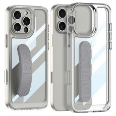 GKK GKK iPhone 16 Pro Max Skal Hand Strap Hybrid Gr&aring;