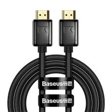 BASEUS Baseus 2m 8K HD 60Hz HDMI - HDMI Nylon Kabel Svart