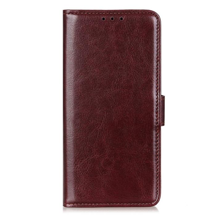 Bild 5,  OnePlus 15 Fodral Crazy Horse Läder Brun