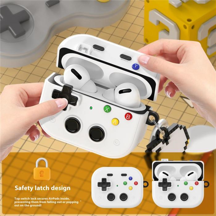 Bild 6,  AirPods Pro 3 Skal Game Console Vit