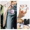  Samsung Galaxy Buds 3/3 Pro Skal Hybrid Transparent/Rosa