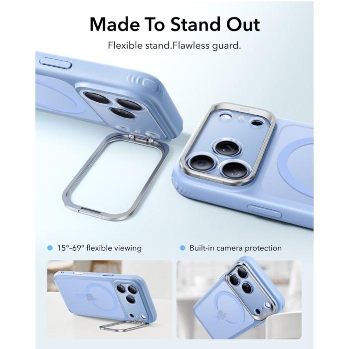 Bild 3, ESR ESR iPhone 18 Pro Max / 17 Pro Max Skal MagSafe Hybrid Kickstand