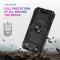  iPhone Air Skal Shockproof Hybrid Ring Svart