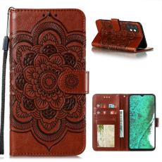  Samsung Galaxy A32 5G - Mandala Flower Fodral - Brun