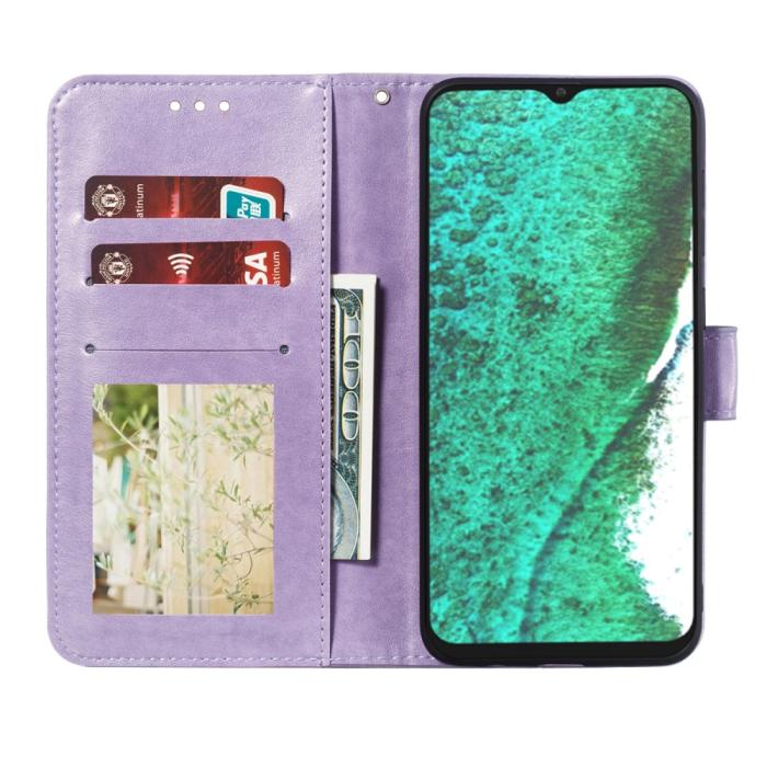 Bild 4,  Samsung Galaxy A32 5G - Mandala Flower Fodral - Lila
