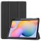  Samsung Galaxy Tab S6 Lite - Tri-Fold Fodral Med Pennhållare - Svart