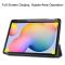  Samsung Galaxy Tab S6 Lite - Tri-Fold Fodral Med Pennhållare - Svart