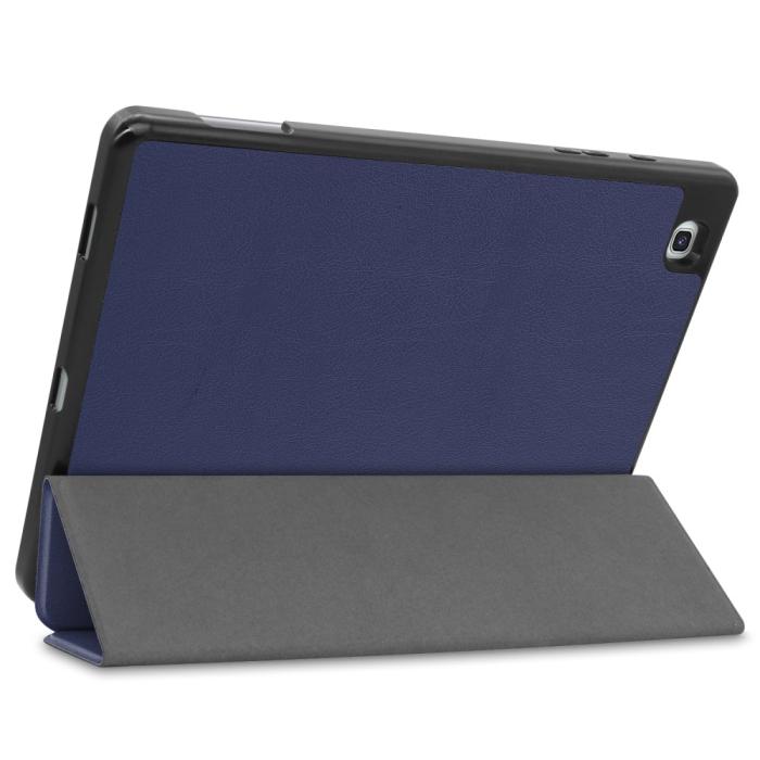 Bild 6,  Samsung Galaxy Tab S6 Lite - Tri-Fold Fodral Med Pennhållare - Mörk Blå
