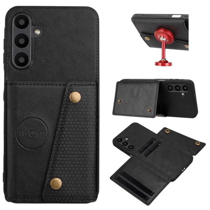 Bild 5,  Samsung Galaxy A26 5G Skal Läder Med Kortfack Och Magnet