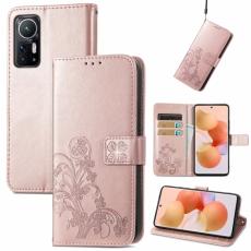  Xiaomi 12 Fodral Med Tryck Ros&eacute;guld