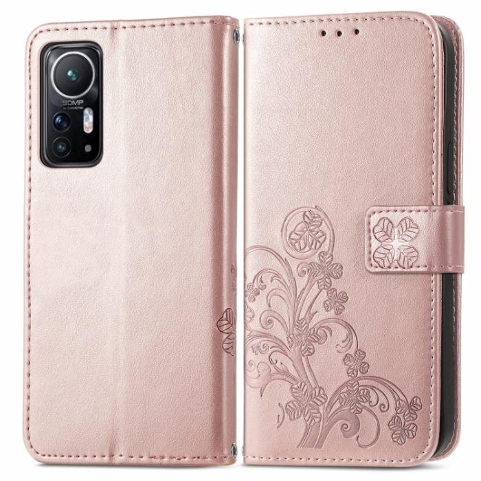 Bild 2,  Xiaomi 12 Fodral Med Tryck Roséguld