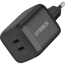 OtterBox OtterBox 65W 2x USB-C PD/PPS V&auml;ggladdare Svart