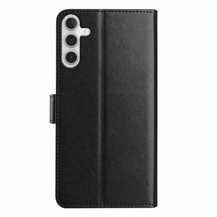 Bild 5,  Samsung Galaxy S25 FE Fodral Multifunktionellt Läder Svart