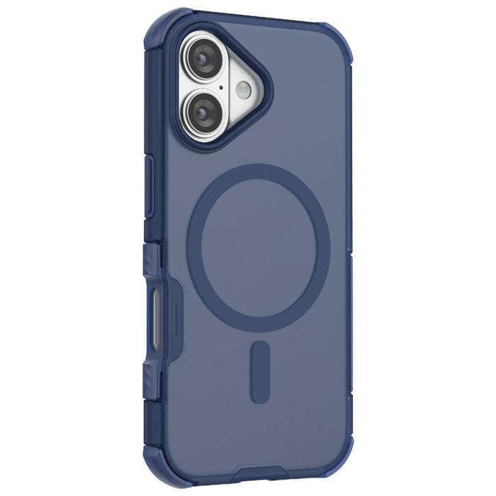 Bild 2,  iPhone 17 Skal MagSafe Shockproof Hybrid Blå