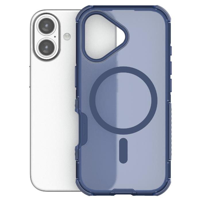 Bild 3,  iPhone 17 Skal MagSafe Shockproof Hybrid Blå