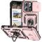  iPhone 16 Pro Max Skal CamShield Ring Hybrid Roséguld