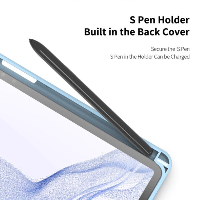 Bild 6, DUX DUCIS DUX DUCIS Galaxy Tab S9 Plus Fodral TOBY Tri-Fold Blå