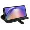 Samsung Galaxy A55 5G Fodral Crazy Horse Läder Svart