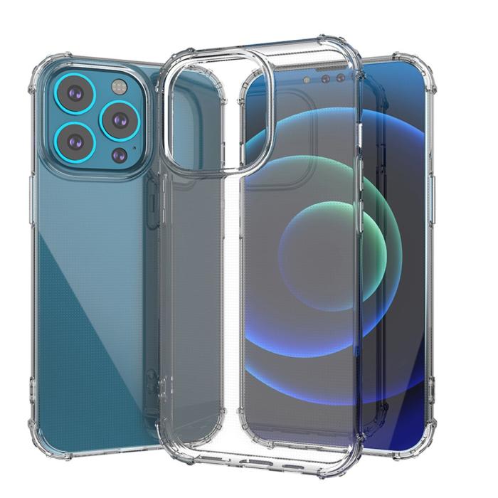 Bild 3,  iPhone 13 Pro - Shockproof TPU Skal - Transparent