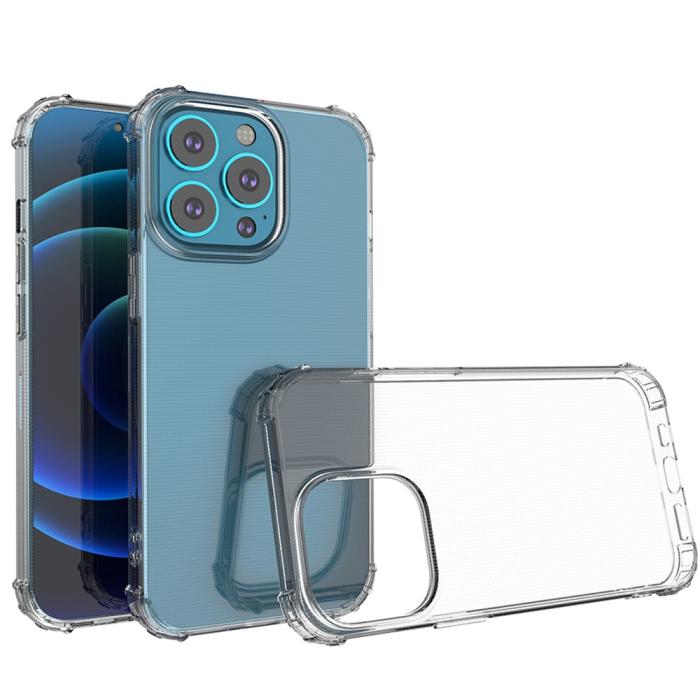 Bild 4,  iPhone 13 Pro - Shockproof TPU Skal - Transparent