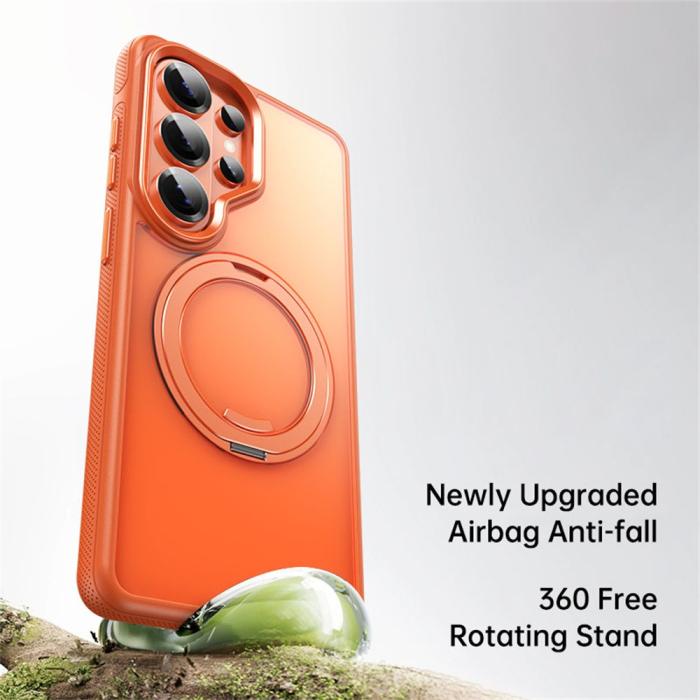 Bild 2,  Samsung Galaxy S26 Ultra Skal MagSafe Kickstand Orange