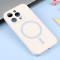  iPhone 15 Pro Max Skal MagSafe Liquid Silikon Vit