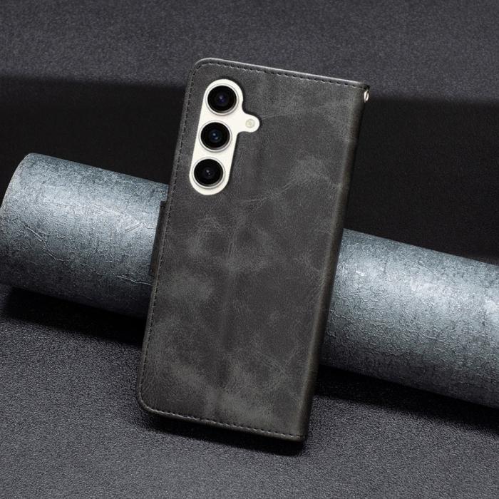Bild 6,  Samsung Galaxy S24 FE Fodral Läder Svart