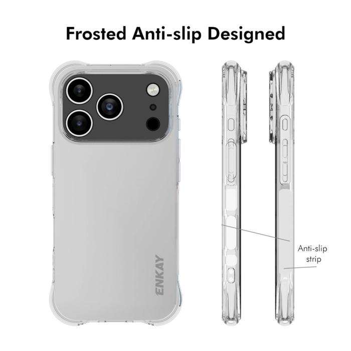 Bild 4, ENKAY ENKAY iPhone 17 Pro Max Skal Shockproof TPU Transparent