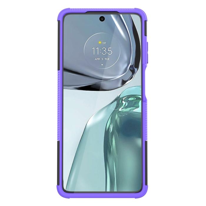 Bild 3,  Motorola Moto G62 5G Skal Ultimata Stöttåligt med Stöd Lila