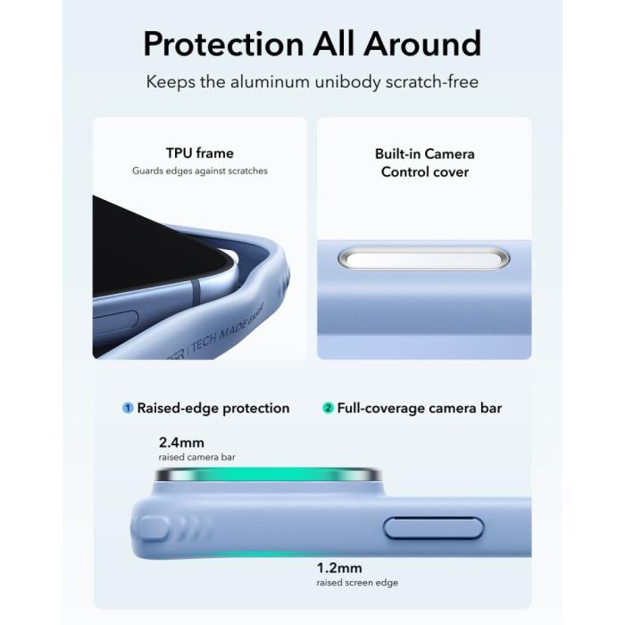 Bild 5, ESR ESR iPhone 18 Pro Max / 17 Pro Max Skal MagSafe Hybrid Kickstand