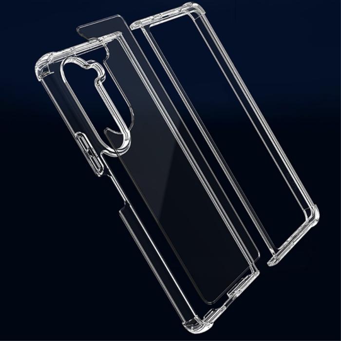 Bild 4,  Samsung Galaxy Z Fold 5 Skal Shockproof Hybrid Transparent