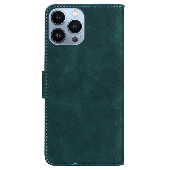 Bild 3,  iPhone 15 Pro Fodral Skin Touch Grön