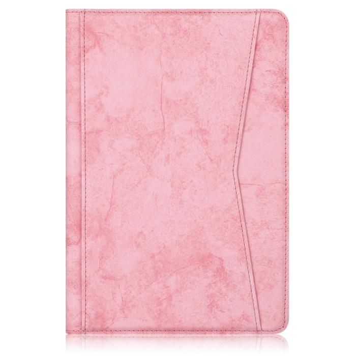 Bild 2,  Samsung Galaxy Tab S6 Lite - Fodral Med Frontficka Och Pennhållare - Rosa