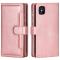  iPhone 13 Mini - Multifunktionellt Flerkort Läder Fodral - Roséguld