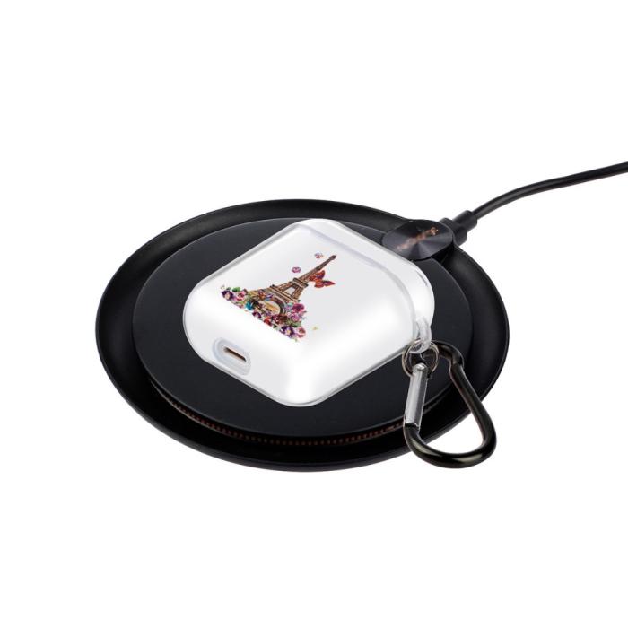 Bild 3,  AirPods Skal Med Krok - Eiffeltornet
