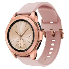  Silikon Armband F&ouml;r Smartwatch (20mm) - Rosa