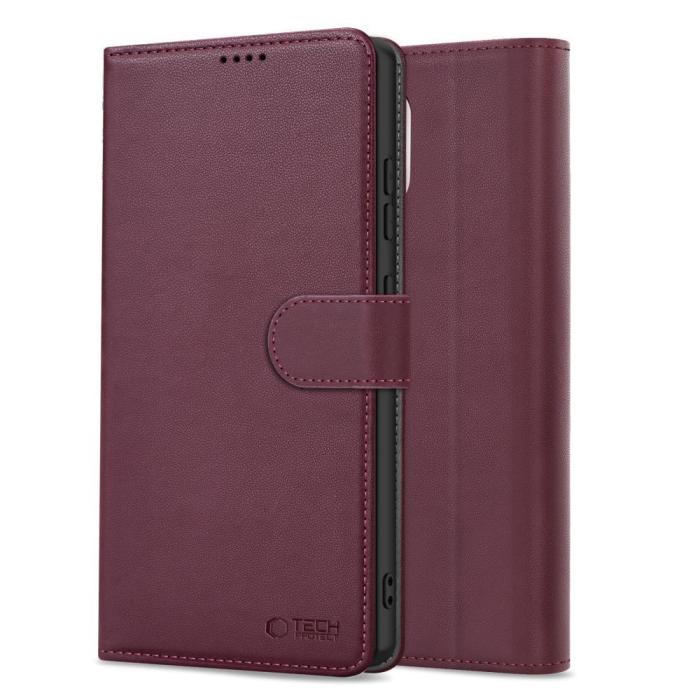 Bild 5, Tech-Protect Tech-Protect Xiaomi Redmi Note 15 Pro 5G Fodral Läder Mulberry