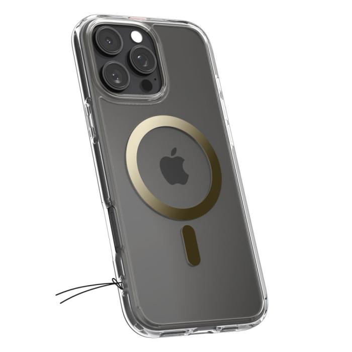 Bild 3, Spigen Spigen iPhone 16 Pro Skal MagSafe Mag Ultra Hybrid Gold