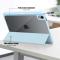  iPad Mini 2024/2021 Fodral Tri-Fold Hybrid Pennhållare Sky Blue