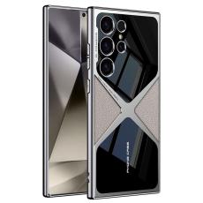 GKK GKK Samsung Galaxy S25 Ultra Skal X Shape Titanium Grey