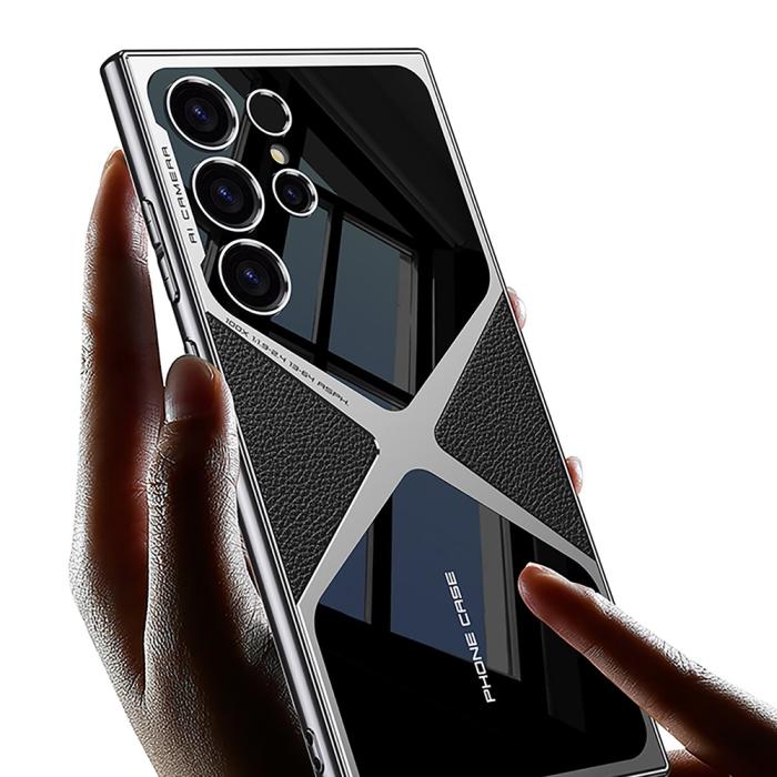 Bild 3, GKK GKK Samsung Galaxy S25 Ultra Skal X Shape Titanium Grey