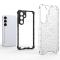  Samsung Galaxy S25 Skal Hybrid Honeycomb Svart