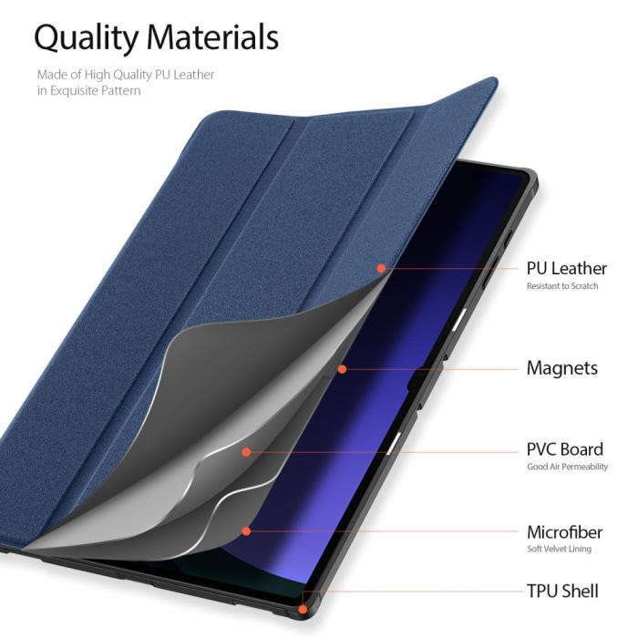 Bild 6, DUX DUCIS DUX DUCIS Galaxy Tab S10 Ultra/S9 Ultra/S8 Ultra Fodral DOMO