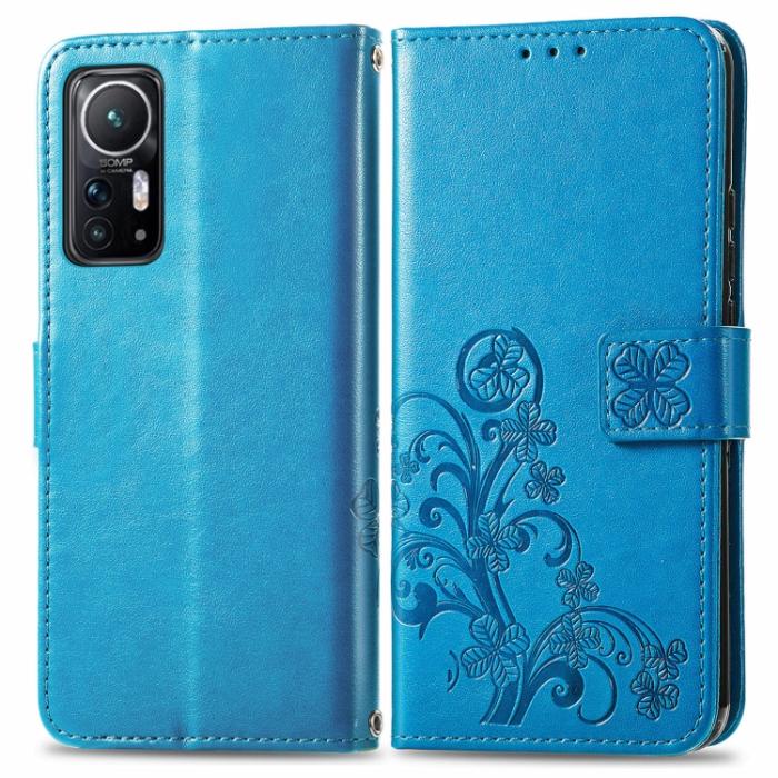 Bild 2,  Xiaomi 12 Fodral Med Tryck Blå